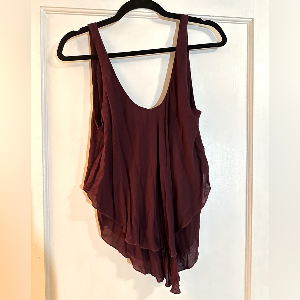 Free People purple tank top